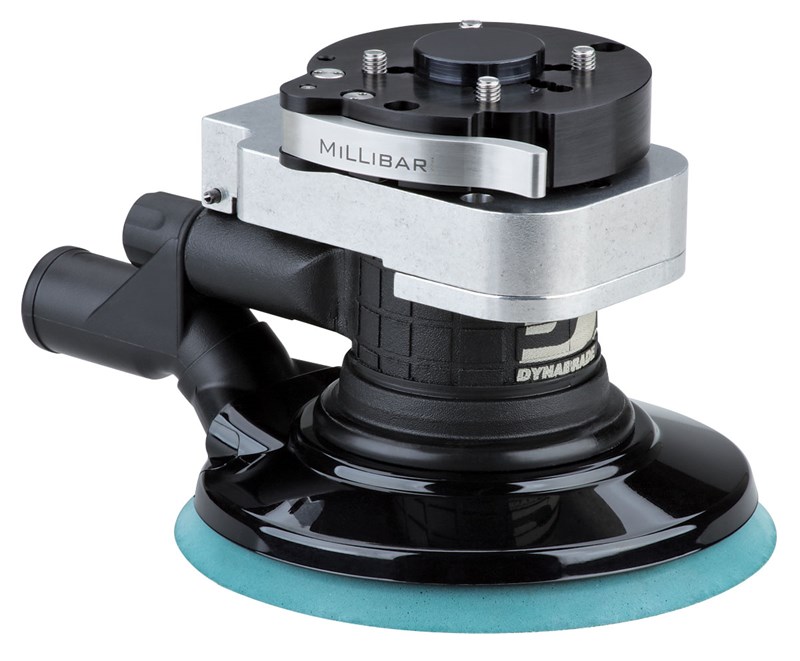 6" (150 mm) Dia. Central Vacuum Robotic Dynorbital Supreme Random Orbital Sander, .28 hp, 12,000 RPM