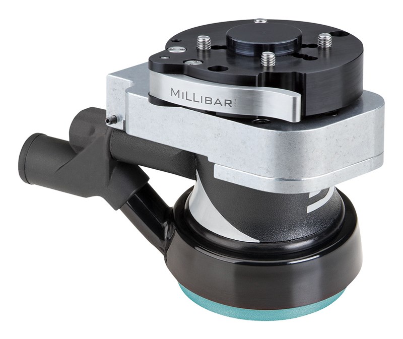 3-1/2" (89 mm) Dia. Central Vacuum Robotic Dynorbital Supreme Random Orbital Sander, .28 hp, 12,000 