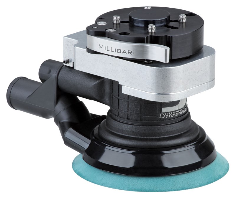 5" (125 mm) Dia. Central Vacuum Robotic Dynorbital Supreme Random Orbital Sander, .28 hp, 12,000 RPM
