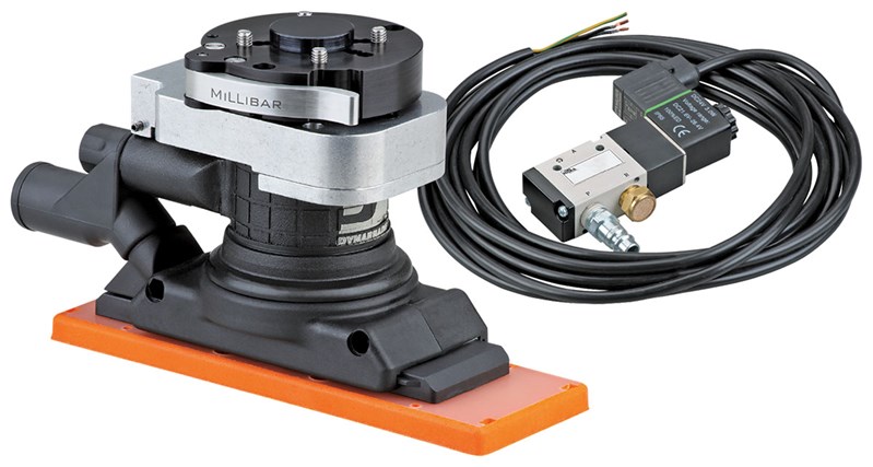 2-3/4" W x 8" L (70 mm x 203 mm) Robotic Dynaline Sander, Central Vacuum